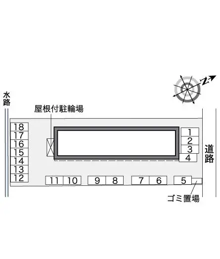 四日市市川北１丁目 月極駐車場